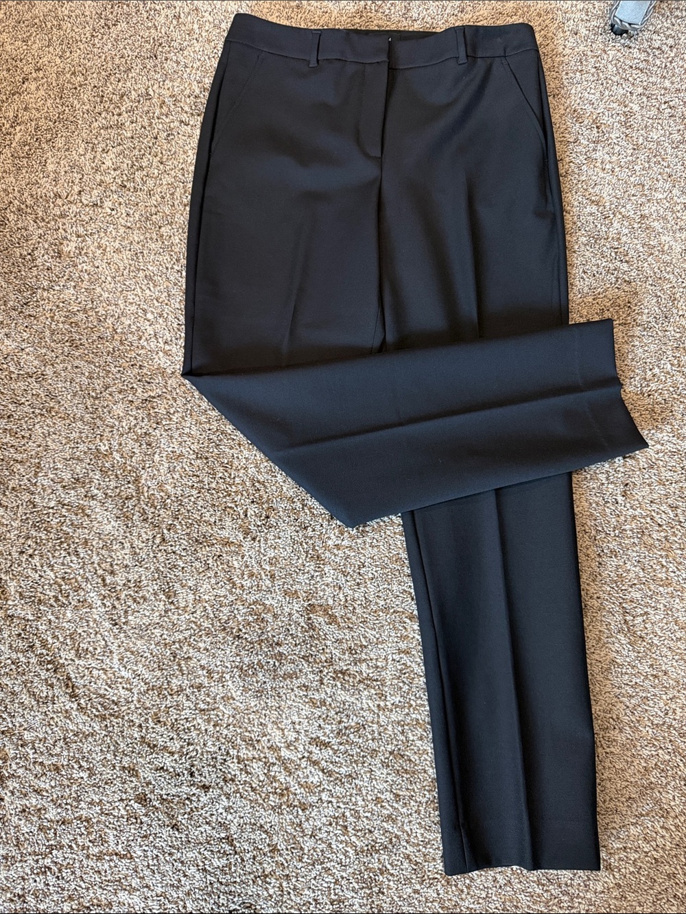 WHBM Women’s Black Dress Pants - Classic Straight Fit - 10
